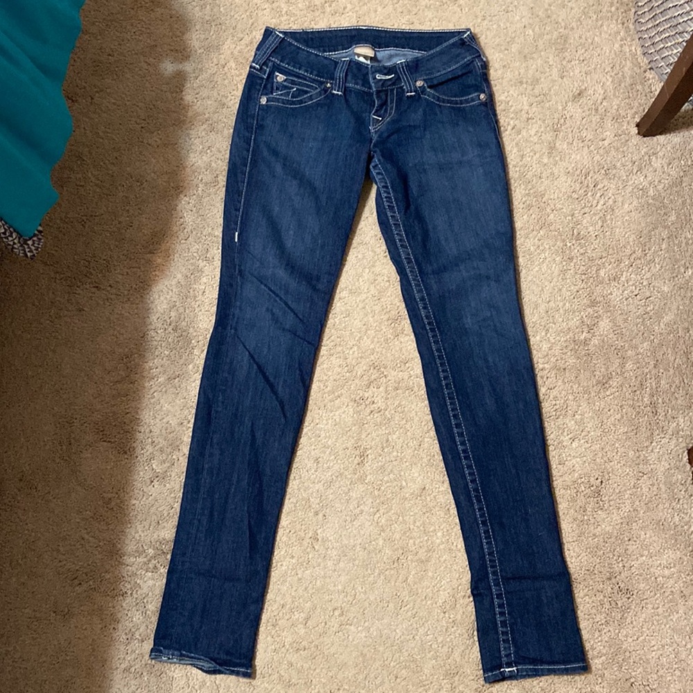 True Religion size 27 skinny Jean
